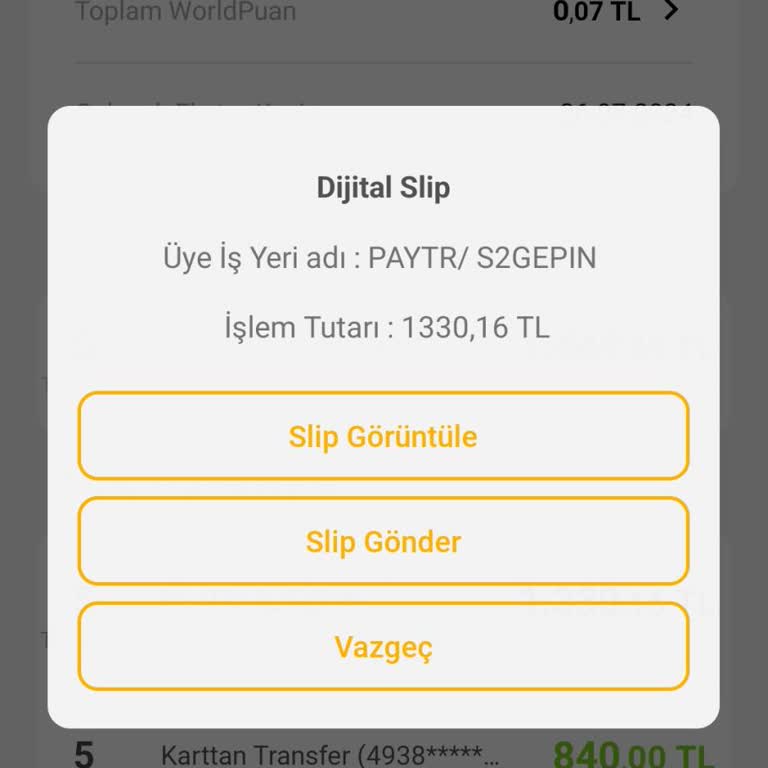 S2gepin UC Yüklemesi Sorunu Ve İade Talebi