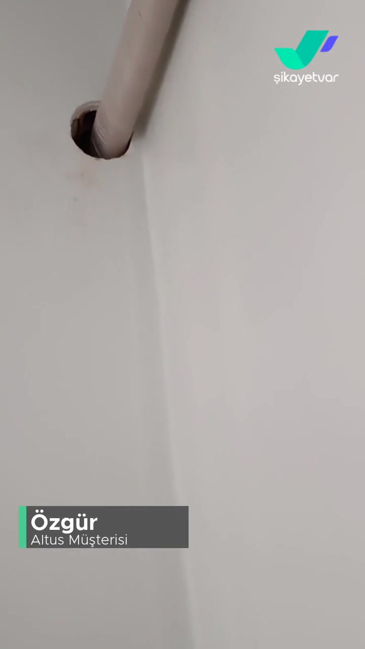 Altus Klima Montajı Ve İşçiliği Çok Kötü Kırılan Yerler Tamir Edilmiyor! videonun kapak resmi
