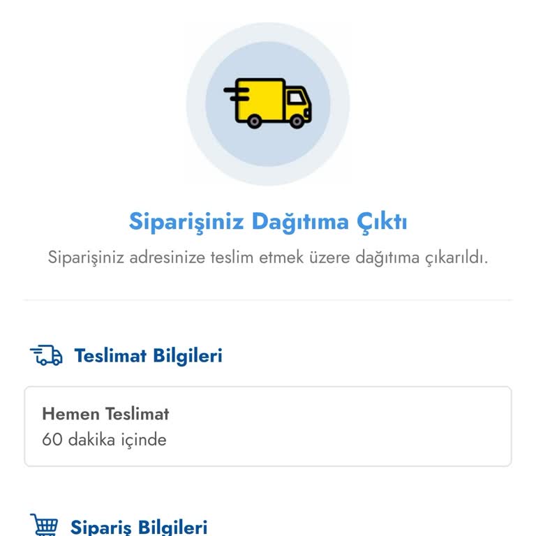 Şok Market Siparişi Vermeyin