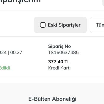 kirmizibeyazz.com Kırmızıbeyazz Sitesi Sipariş Sorunu