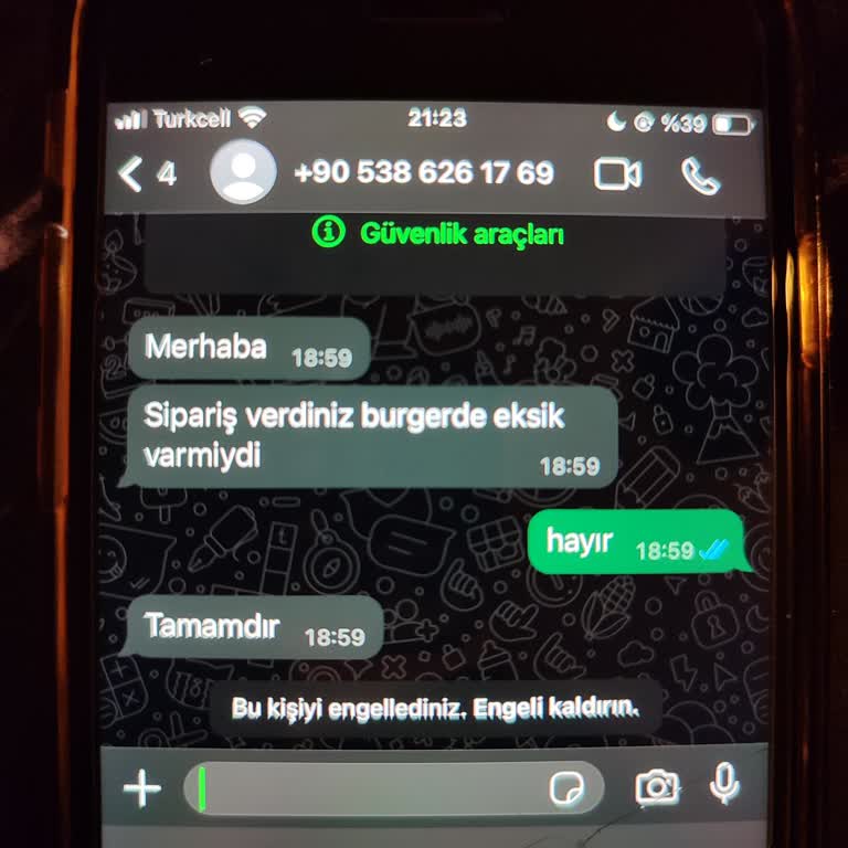 Turgutlu Alphard Burger King Ve Yemek Sepeti Kuryesi