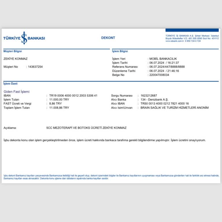 Estpoint Espoint Nişantaşı'nda Beklentilerimi Karşılamayan Estetik İşlem
