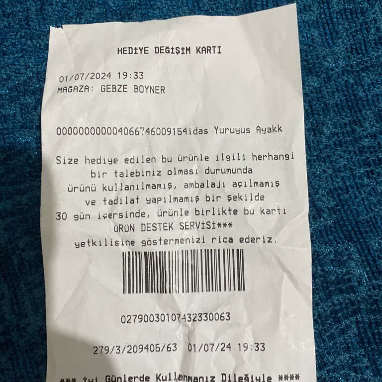 Boyner Ayakkabı Olmadı Değişim İstiyorum