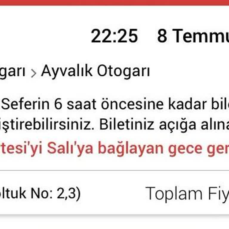 Metro Turizm Bilet İptali Ve Ücret İadesi Sorunu