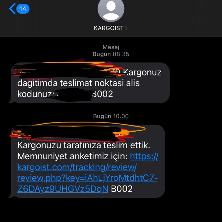 Zara Kargoist Kargoyu Teslim Ettiklerini Söylüyor Teslim Almadım