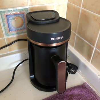 PHILIPS Ev Aletleri Philips Közde Türk Kahvesi Makinesi Her Yere Dökülüyor Akıtıyor