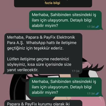 Papara&PayFix Elektronik Para Aş İş Başvurusu