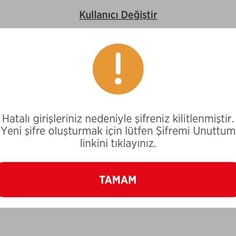 Ziraat Bankası Uygulamada Para Göndermeyi Engellemesi