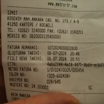 Metro Grossmarket Tarihi Geçmiş Ürün