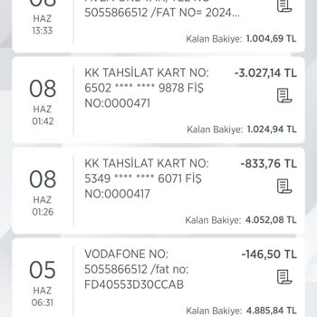 Vodafone Aynı Dönem/ay İçin Üç Fatura Kesti (!? )