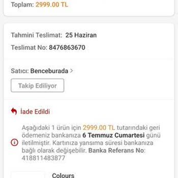 Trendyol'da Benceburada Satıcısı Ürün Teslim