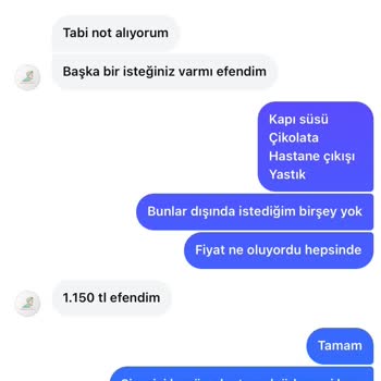 Bebek.kalitesi (Instagram) Online Alışverişte Yaşanan İletişim Sorunları Ve Sipariş Engeli