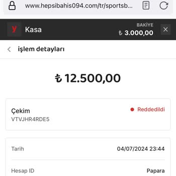 Para Çekme Sorunu - Youwin / Hepsibahis