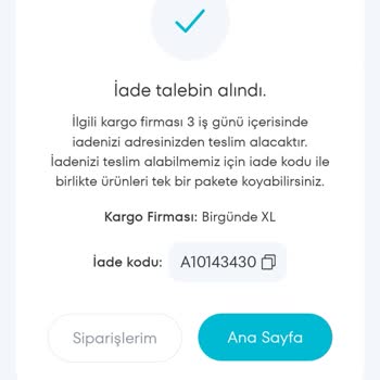 A101 İnternet Alışverişin De İade Sorunu