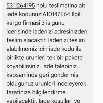 A101 İnternet Alışverişin De İade Sorunu
