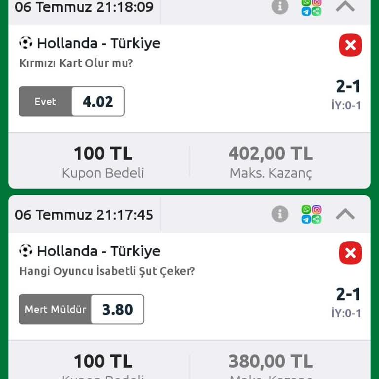 İddaa Kazanan Kupon Kaybetmiş Kategorisine Kondu