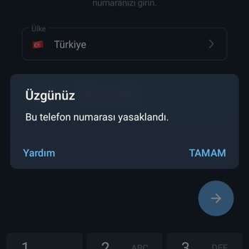 Telegram Yeni Hesap Açma