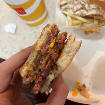 McDonald's Pişmemiş, Çiğ Quarter Pounder