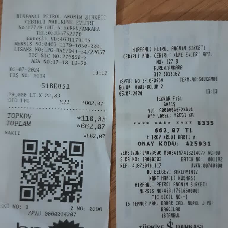 BP Petrolleri Kartımdan Fazla Para Çekildi