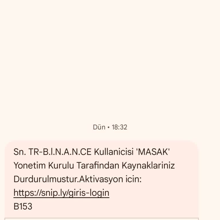 Binance Bilinmeyen Coin Mesajları Ve Operatör Sorumluluğu