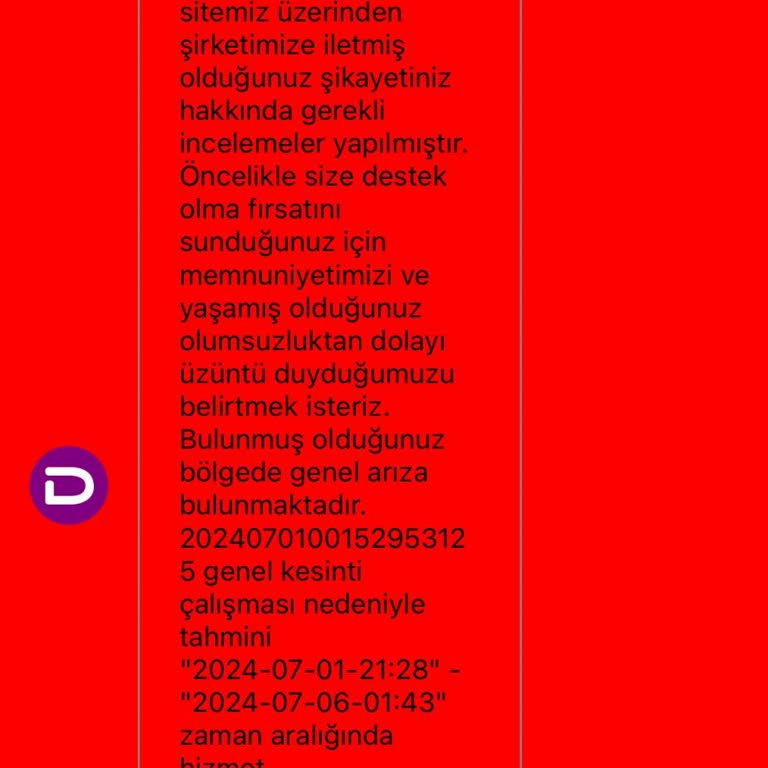 D-Smart İnternet Hizmeti Ve İptal Sorunları