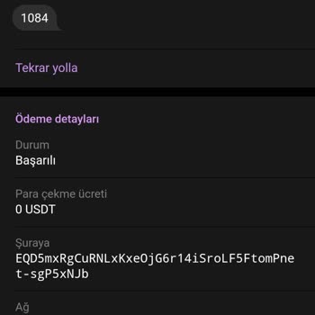 Telegram Wallet İade Edilen Fonlarım İle İlgilenmiyor