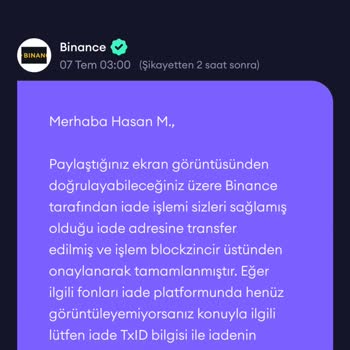 Telegram Wallet İade Edilen Fonlarım İle İlgilenmiyor