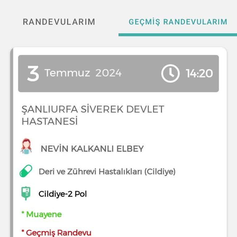 Şanlıurfa Siverek Devlet Hastanesi Siverek Devlet Hastanesi Personeli Keyfi Uygulama