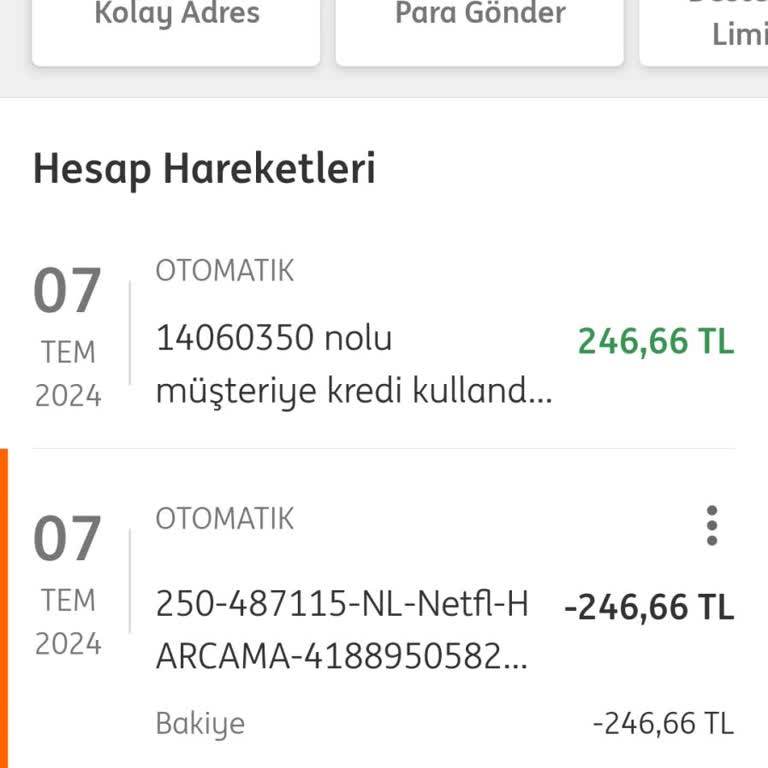 Netflix Fazla Ödeme Alınması