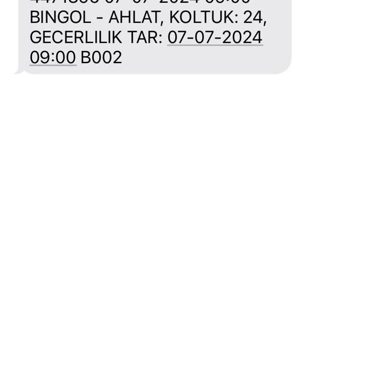 Öz Erciş Seyahat Rezervasyonu Başka Yolcuya Satmakta