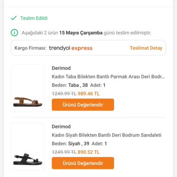 Derimod 1 Aydır İade Ücretim Yatmadı