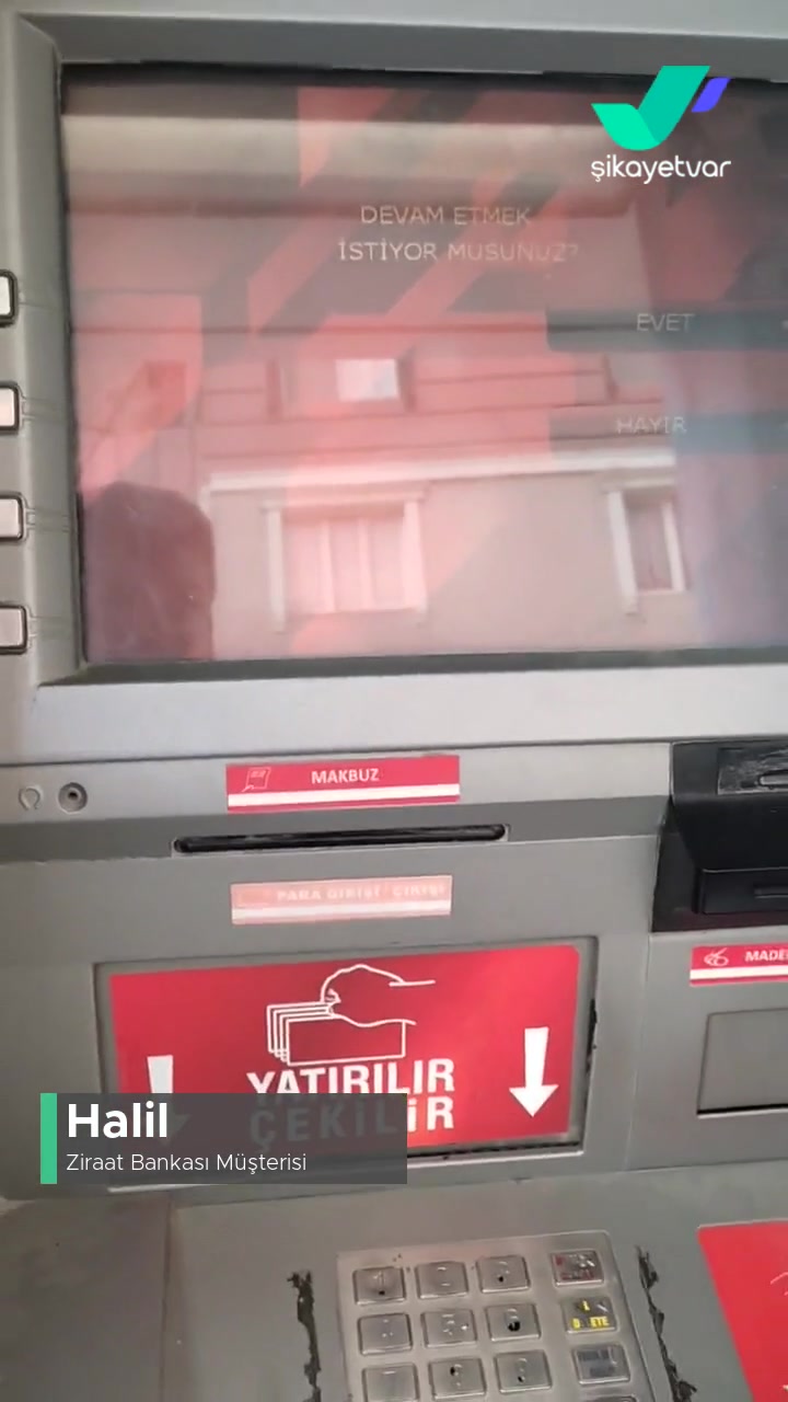 Ziraat Bankası ATM Para İadesi videonun kapak resmi