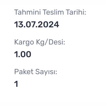 PTT Kargo Geç Gelmesi Ve Dağıtıma Çıkmaması