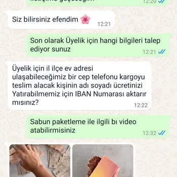 Kurumsal_paketlemeacentesi (Instagram) Sabun Paketleme İşi İle Kandırılmış Bulunmaktayım