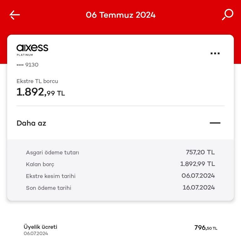 Akbank Axess Kart Üyelik Ücreti