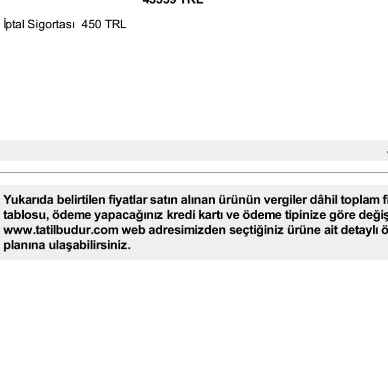 Tatilbudur Royal Asarlık Beach Hotel Fazla Ücret Alıyor.