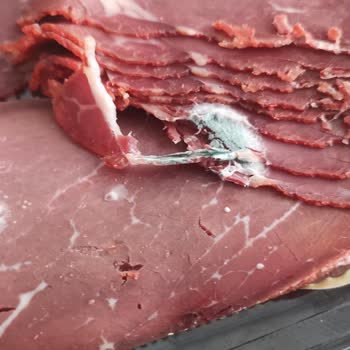 Emin Et Marketten Alınan Pastırmada Küflenme Sorunu