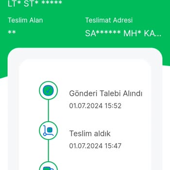 Sendeo 2 Kargom 6 Gündür Gelmiyor