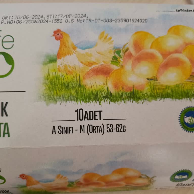 Mlife Organik Yumurta Kalitesi Hakkında Şikayet