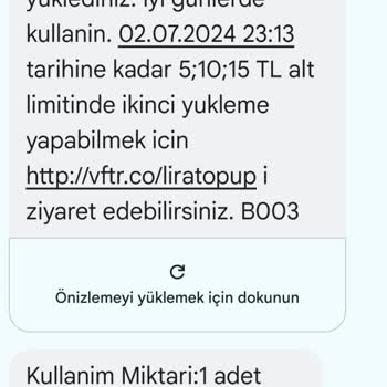 Vodafone Tanımlanmayan Paket Ve Haksız Yapılan Ücretlendirme