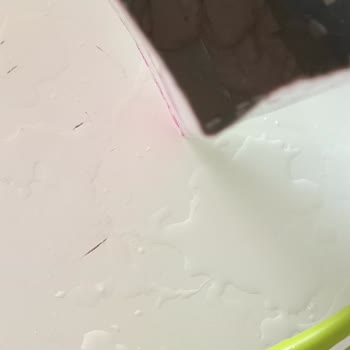 A101 Birşah Az Yağlı Süt İçinde Top Halinde Hamura Benzer Tortu Cıktı