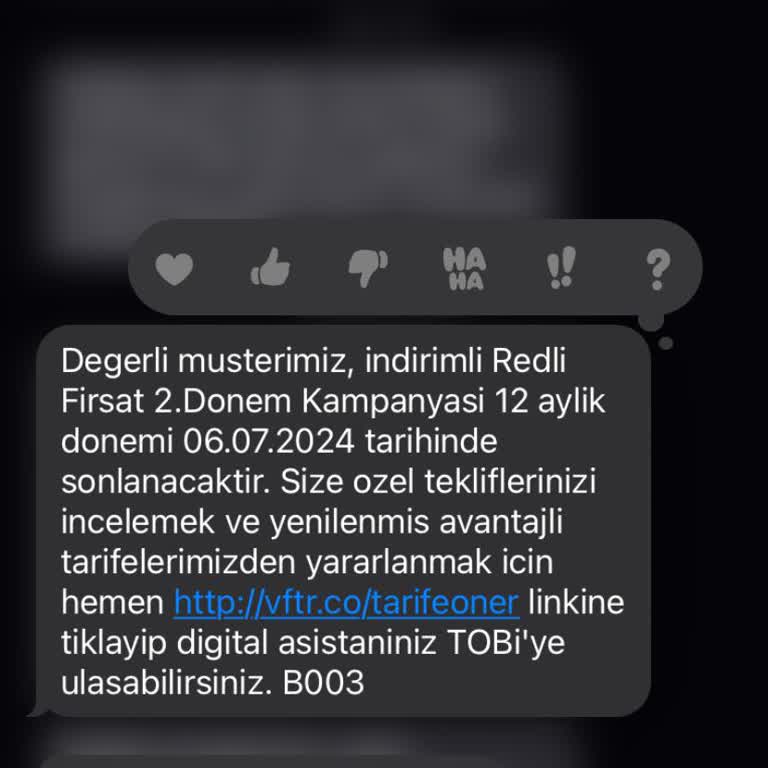Vodafone Bilgi Vermeden 4 Katı Fiyatla Tarife Yeniliyor