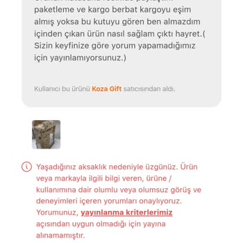 Hepsiburada Alışveriş Sonrası Olumsuz Yorumları Yayınlamıyor