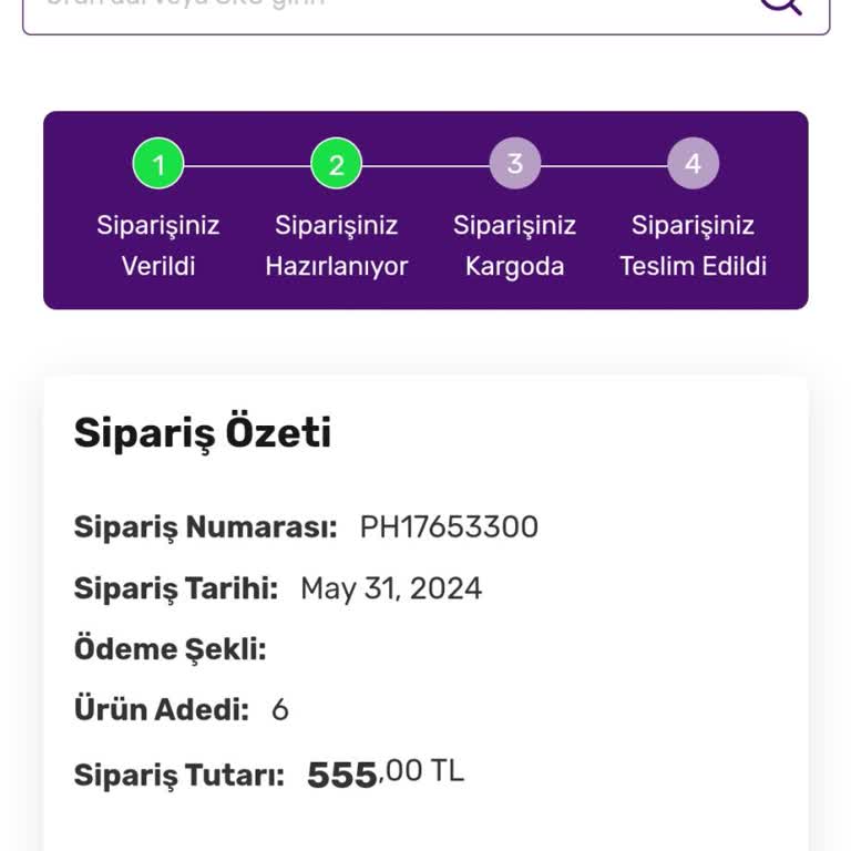 Gratis Online Sipariş Sorunu