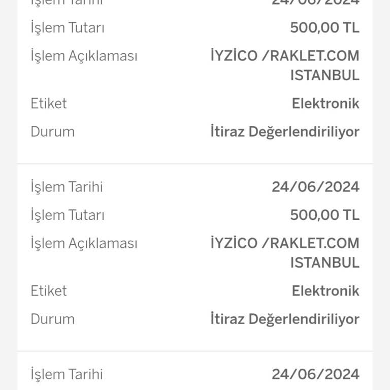 Garanti Bank Hesabımdan İnternetten Bilgim Dışında Yapılan Alışveriş
