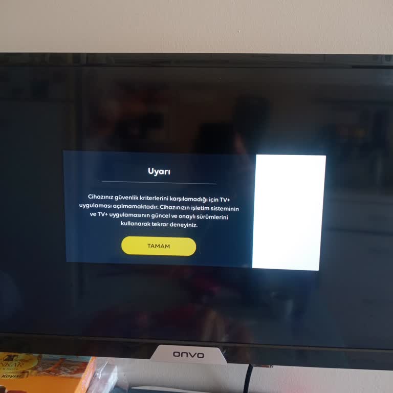 Onvo Televizyonda TV+ Plus Uygulamasının Açılmaması