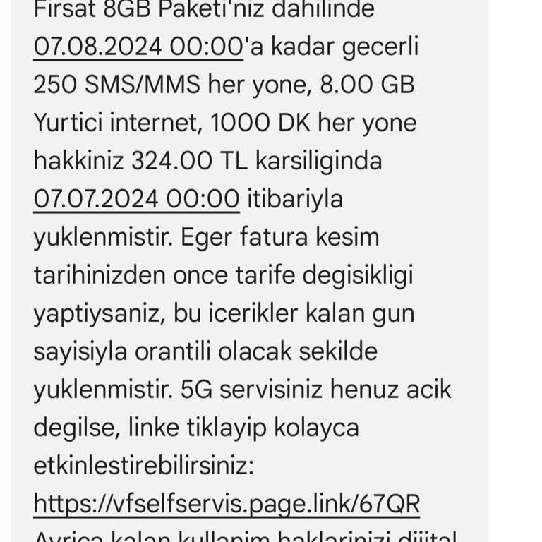 Vodafone İzinsiz Yükleme Yapıyor