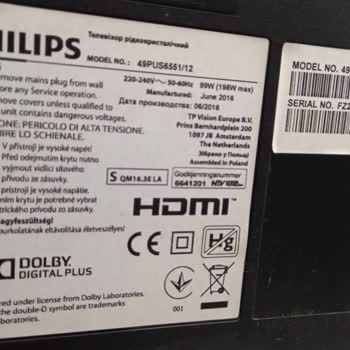 PHILIPS TV Philips 49PUS6551/12 Yazılım Güncelleme Sorunu