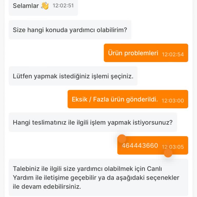 Migros Hemen Gelsin Den Eksik Sipariş
