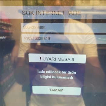 Şok Marketler Şok İnternet İptali Sorunu